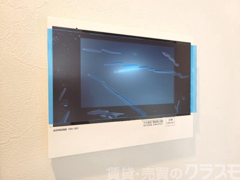 セキュリティ　来訪者が確認できるモニターホン♪