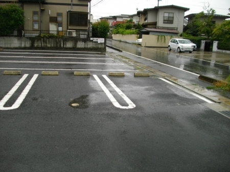 駐車場　並列駐車場