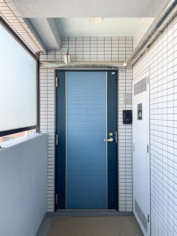 玄関　ディンプルキー式となります