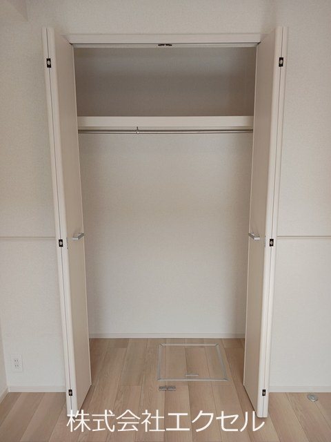 収納　クローゼット完備。