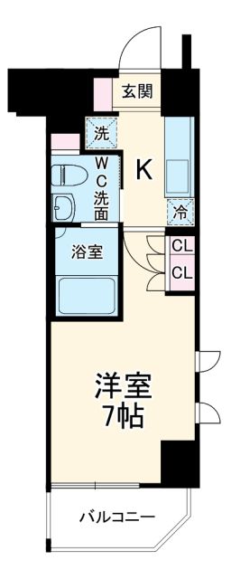 プラウドフラット武蔵小杉イーストの間取り写真