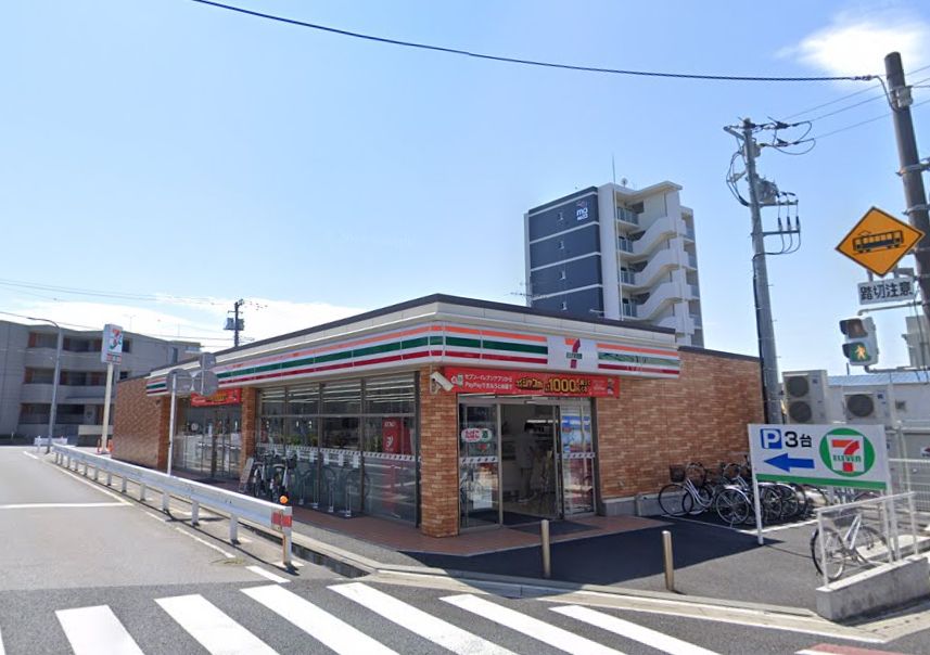 コンビニ　セブンイレブン　京成稲毛駅前店（コンビニ）まで436m