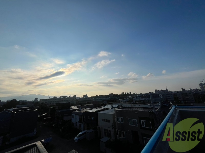 眺望　眺望です。建物はありますが風通しは良さそうです。