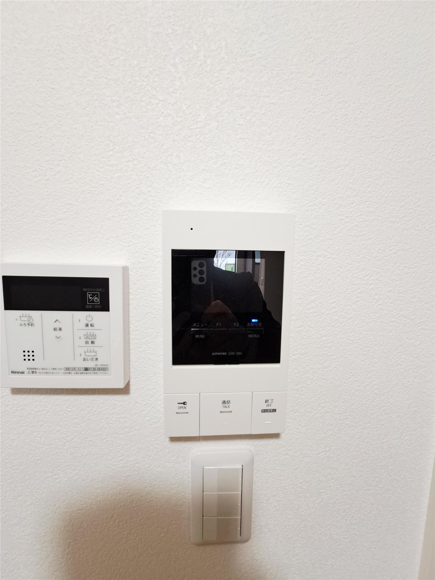セキュリティ　同ハウスメーカーの建築物件の写真です