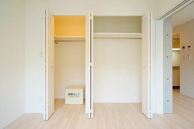 収納　大きなものも収納できそうです