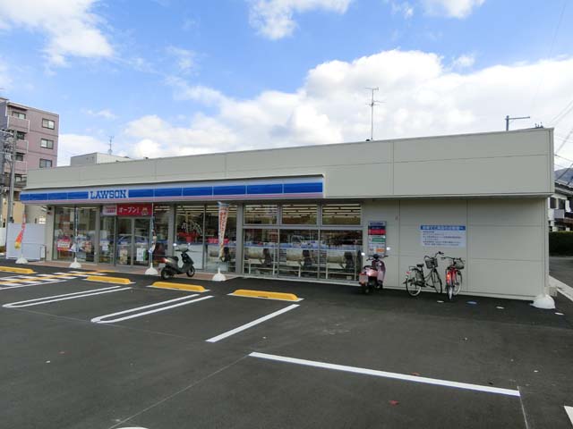 コンビニ　ローソン 八尾山本高安町二丁目店（コンビニ）まで283m
