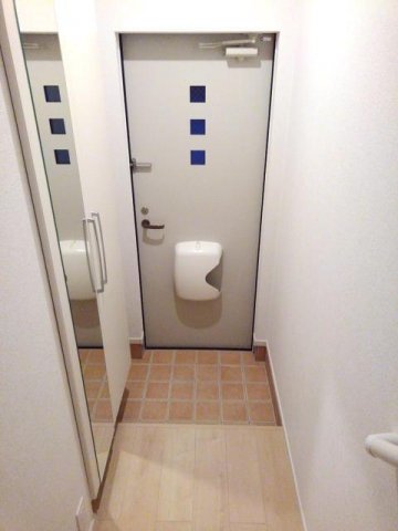 玄関　明るい玄関です