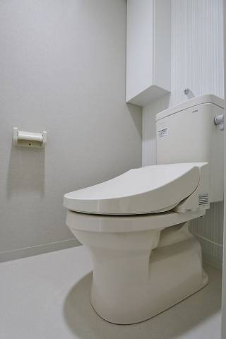 トイレ　清潔感もあり落ち着くトイレですね