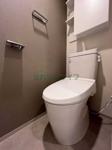 トイレ　※参考写真です。同じ間取りの別部屋になります。