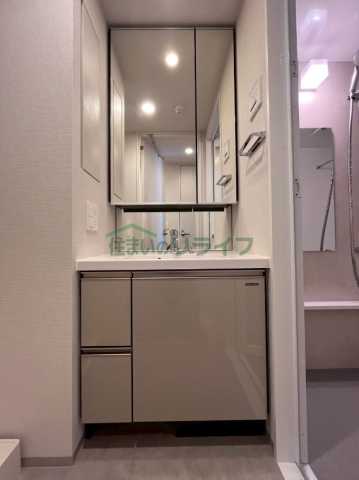 洗面設備　※参考写真です。同じ間取りの別部屋になります。