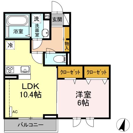 アベリアの間取り写真