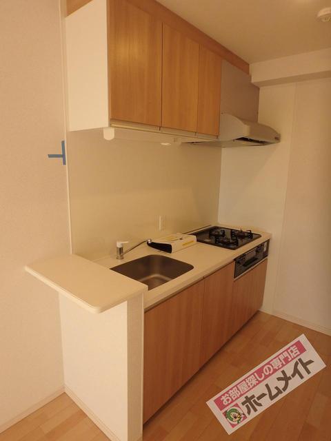キッチン　料理好きには嬉しいシステムキッチンです♪