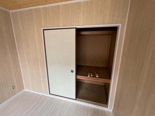 収納　お客様来客に嬉しい和室部屋