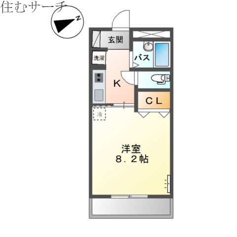リヴィエールSHIZUの間取り写真