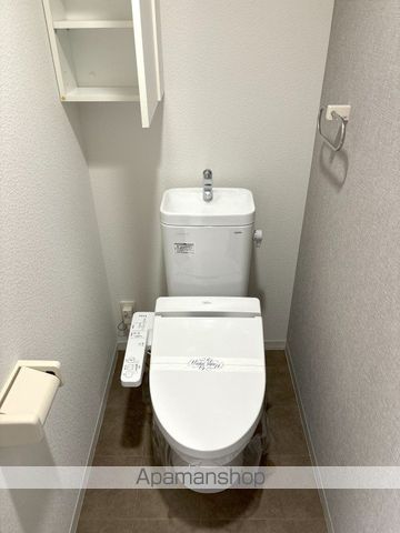 西鉄天神大牟田線 西鉄平尾駅 徒歩12分 7階建 築10年のトイレ写真