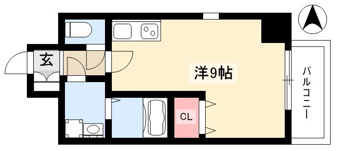 アレーヌコート金山の間取り写真