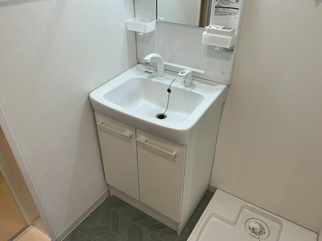 洗面設備　※別号室写真使用してます。