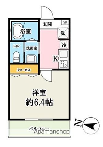 Pine Da Casa三郷中央Aの間取り写真