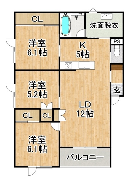 TOWN QUALIORの間取り写真
