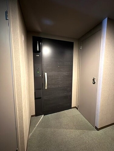 玄関　落ち着いた玄関です