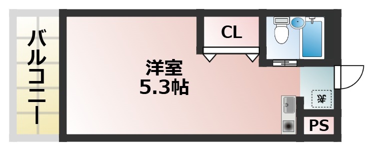 プレズ志賀公園の間取り写真