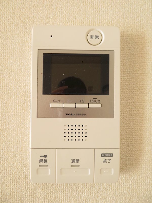 セキュリティ　モニタ付インターホン