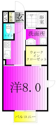 ストラールAの間取り写真