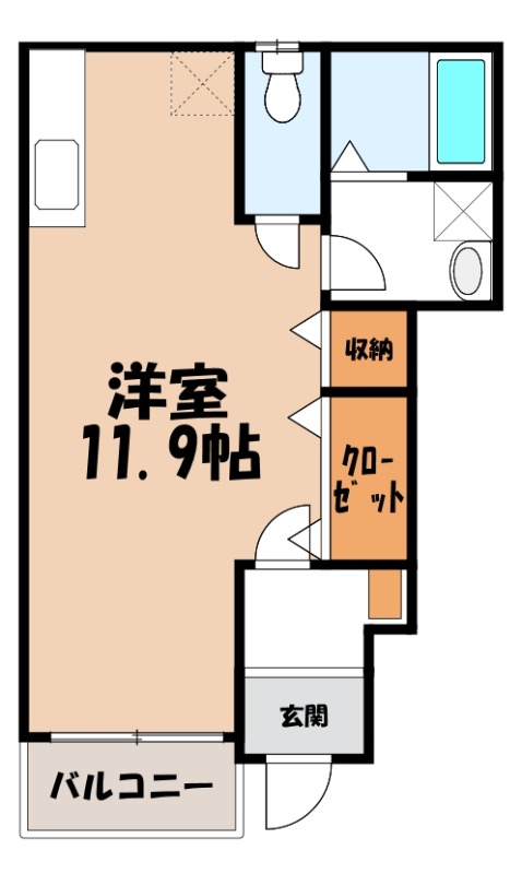 グリーンハイムの間取り写真