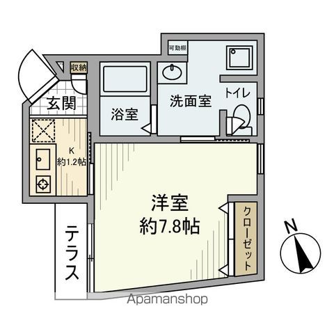松原戸建の間取り写真