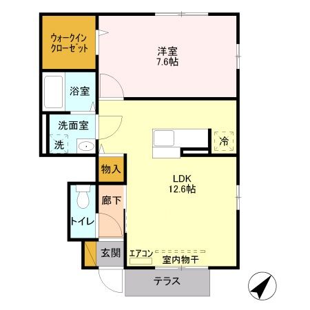 SIESTA GARDENの間取り写真