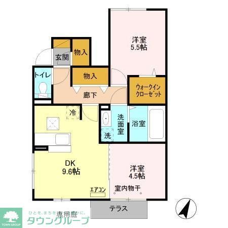 コンフォートヒルの間取り写真