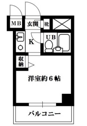 アーバンコート南行徳Iの間取り写真