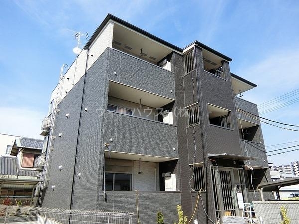建物外観　全室角部屋！