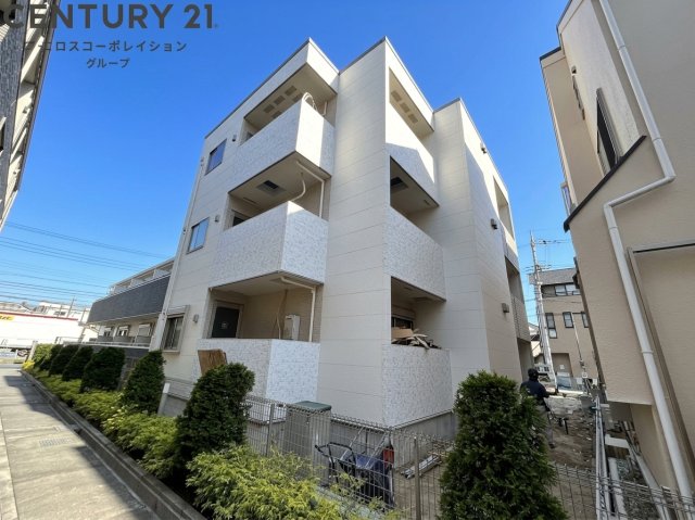 建物外観　オートロック・宅配BOX付で安心です！