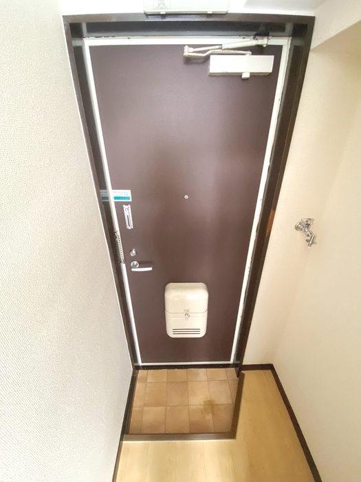 レジデンス伍番館の玄関写真