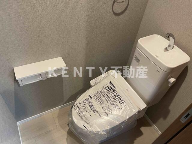 トイレ　ゆったりとした空間のトイレです