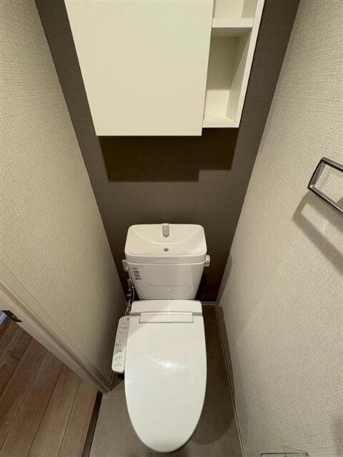 都営三田線 板橋区役所前駅 徒歩3分 16階建 築3年のトイレ写真