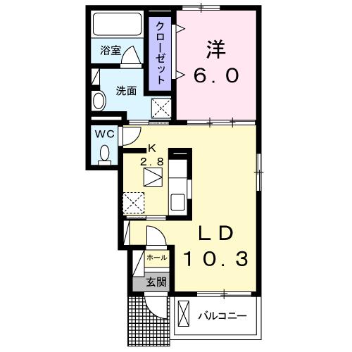 大阪モノレール本線 南摂津駅 徒歩22分 2階建 築10年の間取り写真