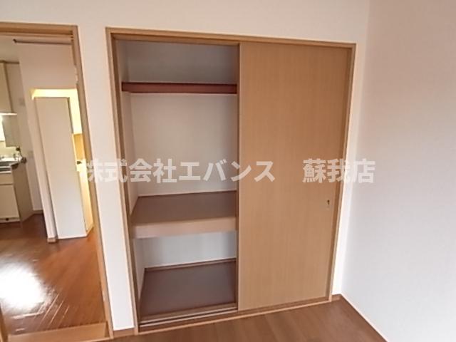 収納　大きなスペースがあり、収納には困りません