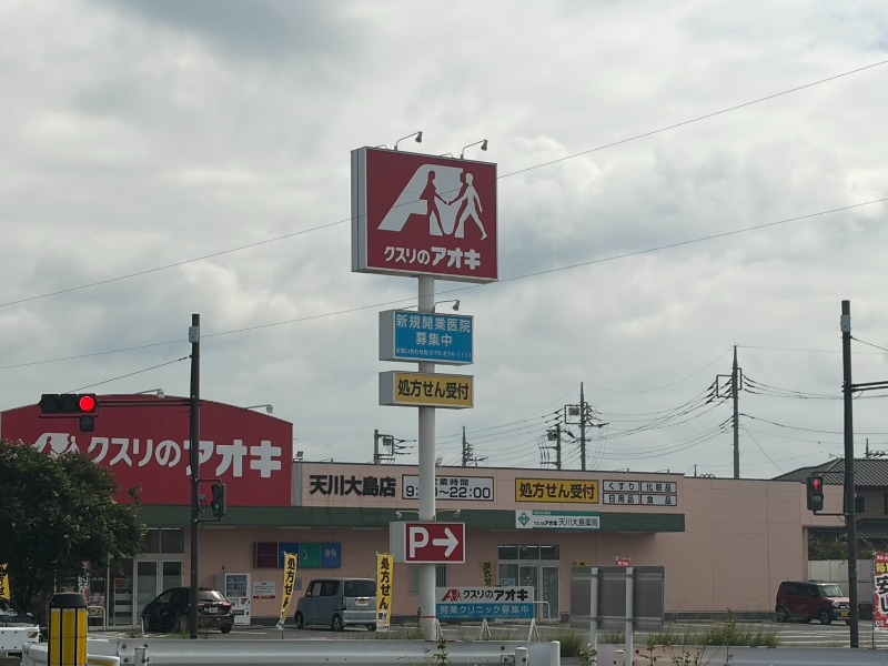 ドラックストア　クスリのアオキ天川大島店（ドラッグストア）まで1109m
