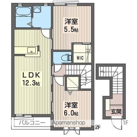 メゾンルーチェの間取り写真