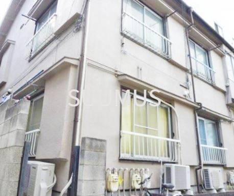 京王新線 幡ケ谷駅 徒歩6分 2階建 築60年の外観写真