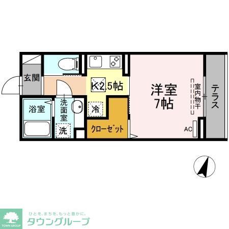ラリュール浜田山の間取り写真