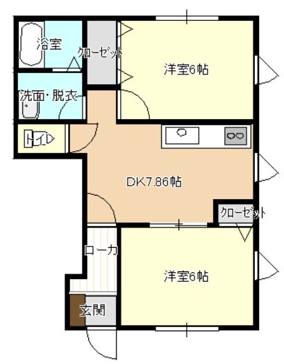ヌーベル・バーグ1_間取り_0