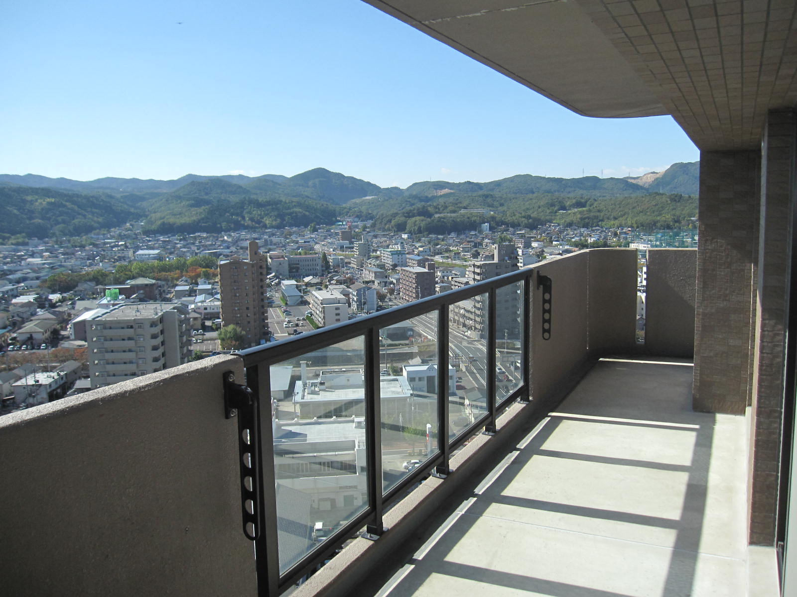 バルコニー　駐輪場