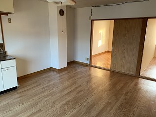 富樫ハイツの居間写真