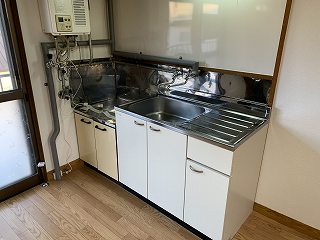 富樫ハイツのキッチン写真