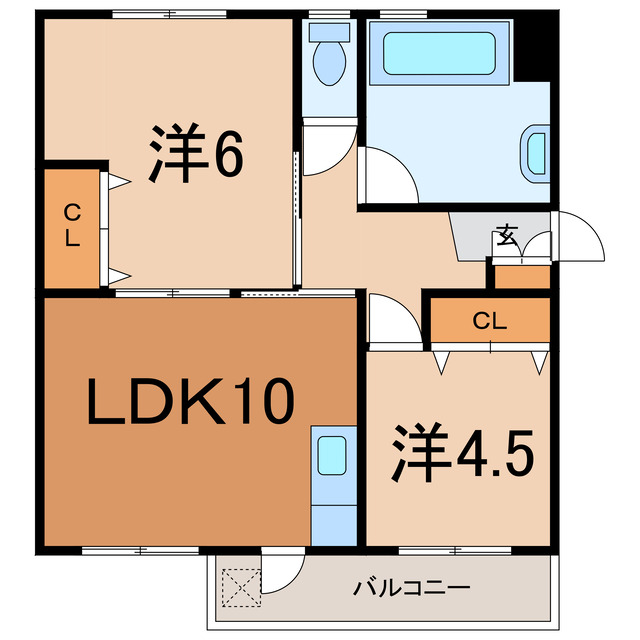 マルソ敷戸の間取り