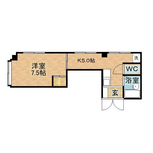 山王マンションの間取り