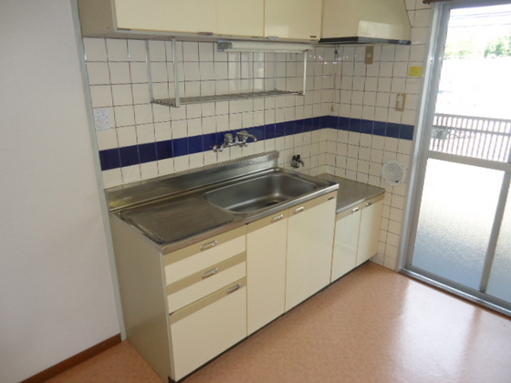 キッチン　※別号室の写真です。